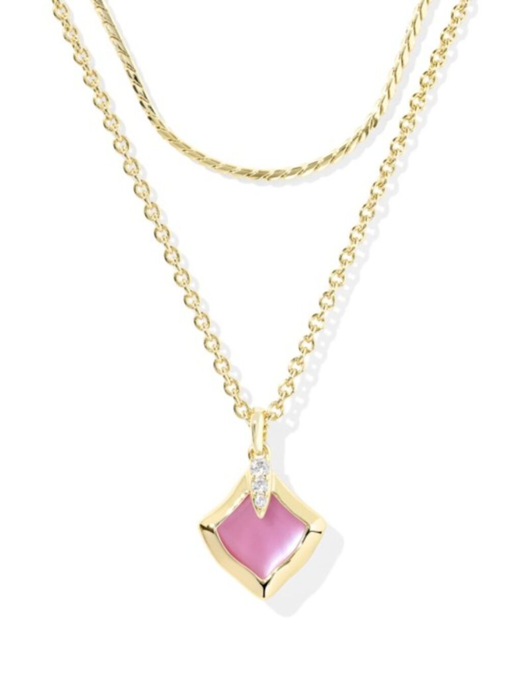 Kendra Scott Joelle Gold multi strand necklace, NWT